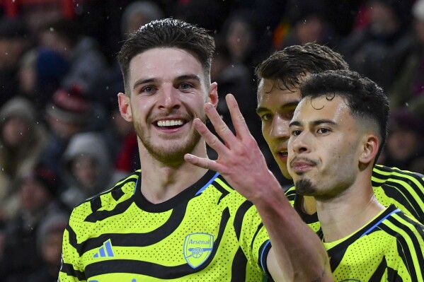 Arsenal demolishes Sheffield United 6 0 in latest statement win in